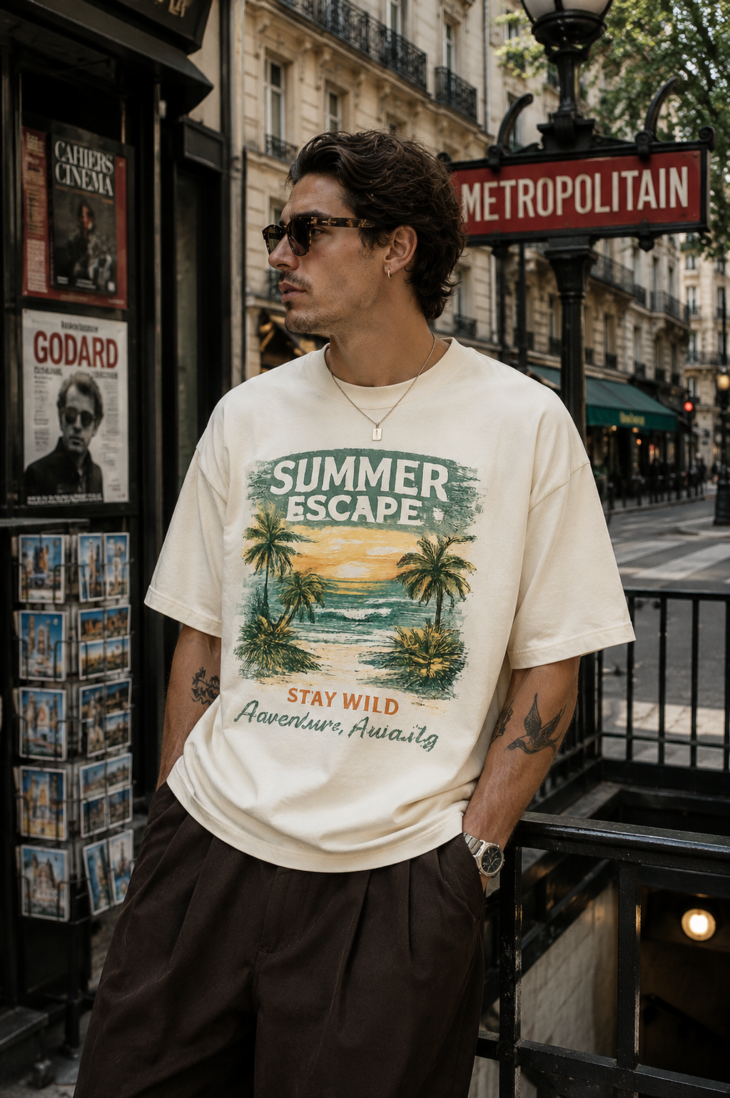 Summer Escape Oversized Tee