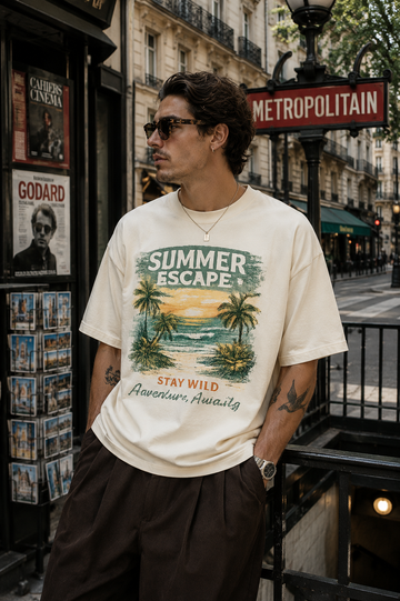 Summer Escape Oversized Tee