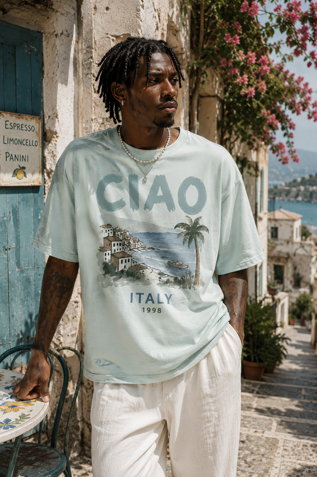 Ciao Italy Oversized Tee