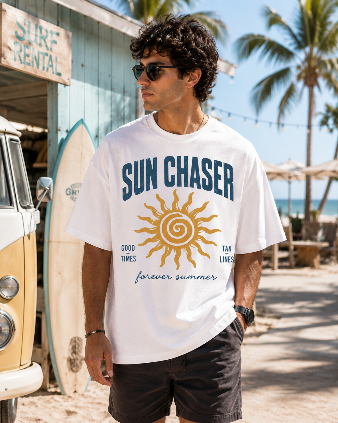 Sun Chaser Oversized Tee