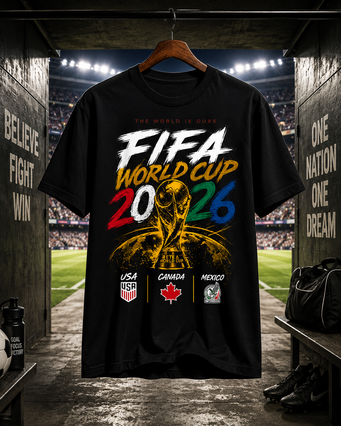 FIFA World Cup 2026 Unisex Oversized Tee