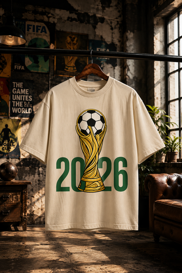 2026 FIFA Trophy Unisex Oversized Tee