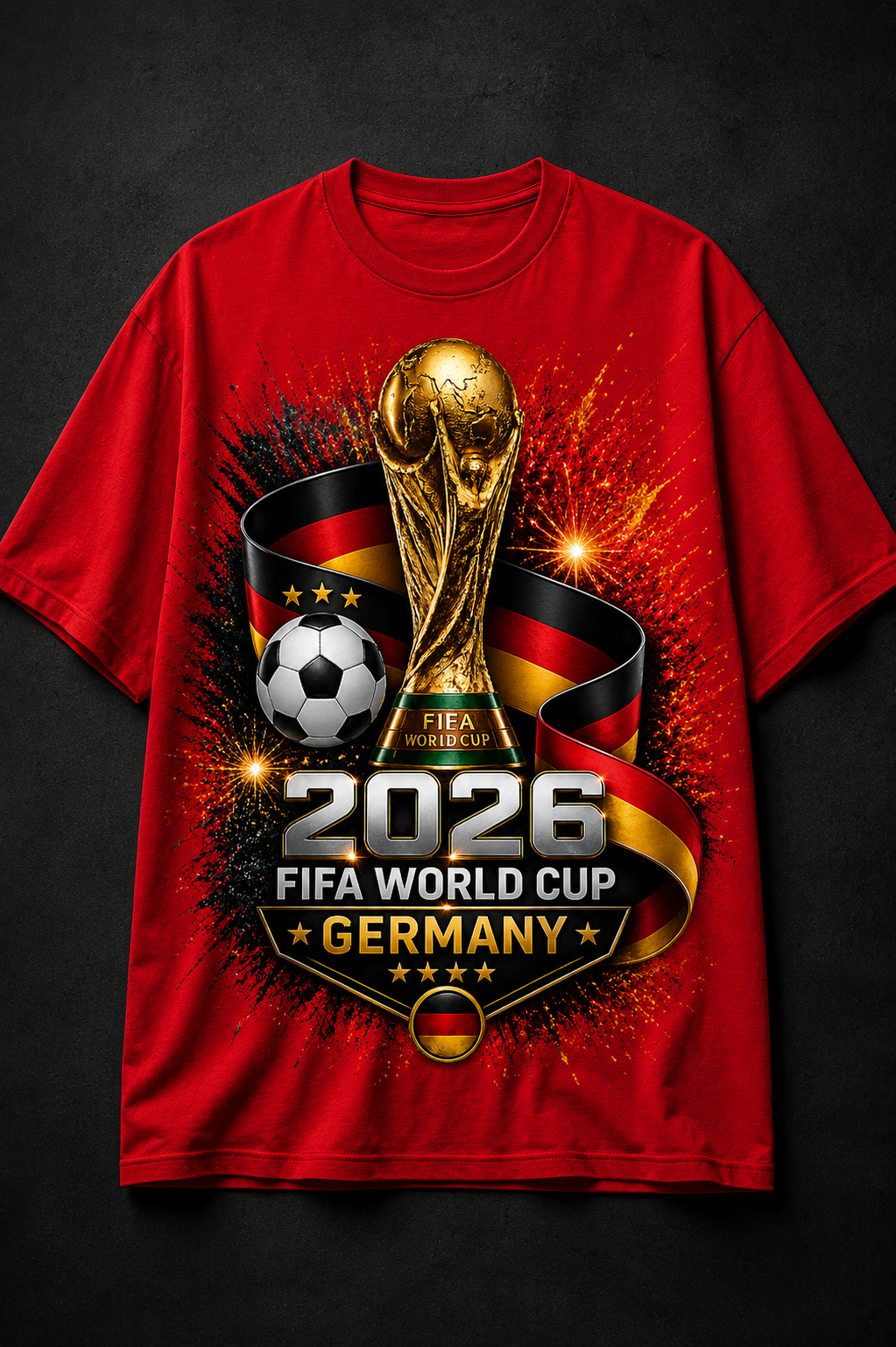 Germany 2026 FIFA World Cup Unisex Oversized Tee