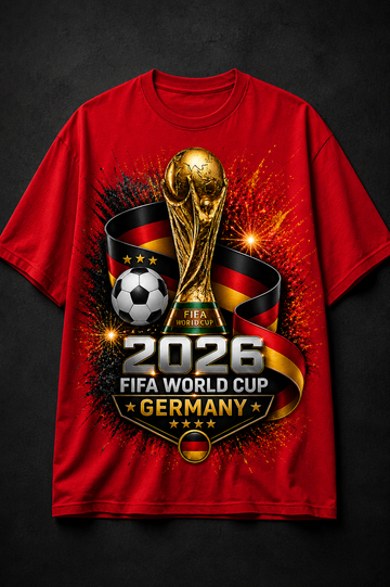 Germany 2026 FIFA World Cup Unisex Oversized Tee