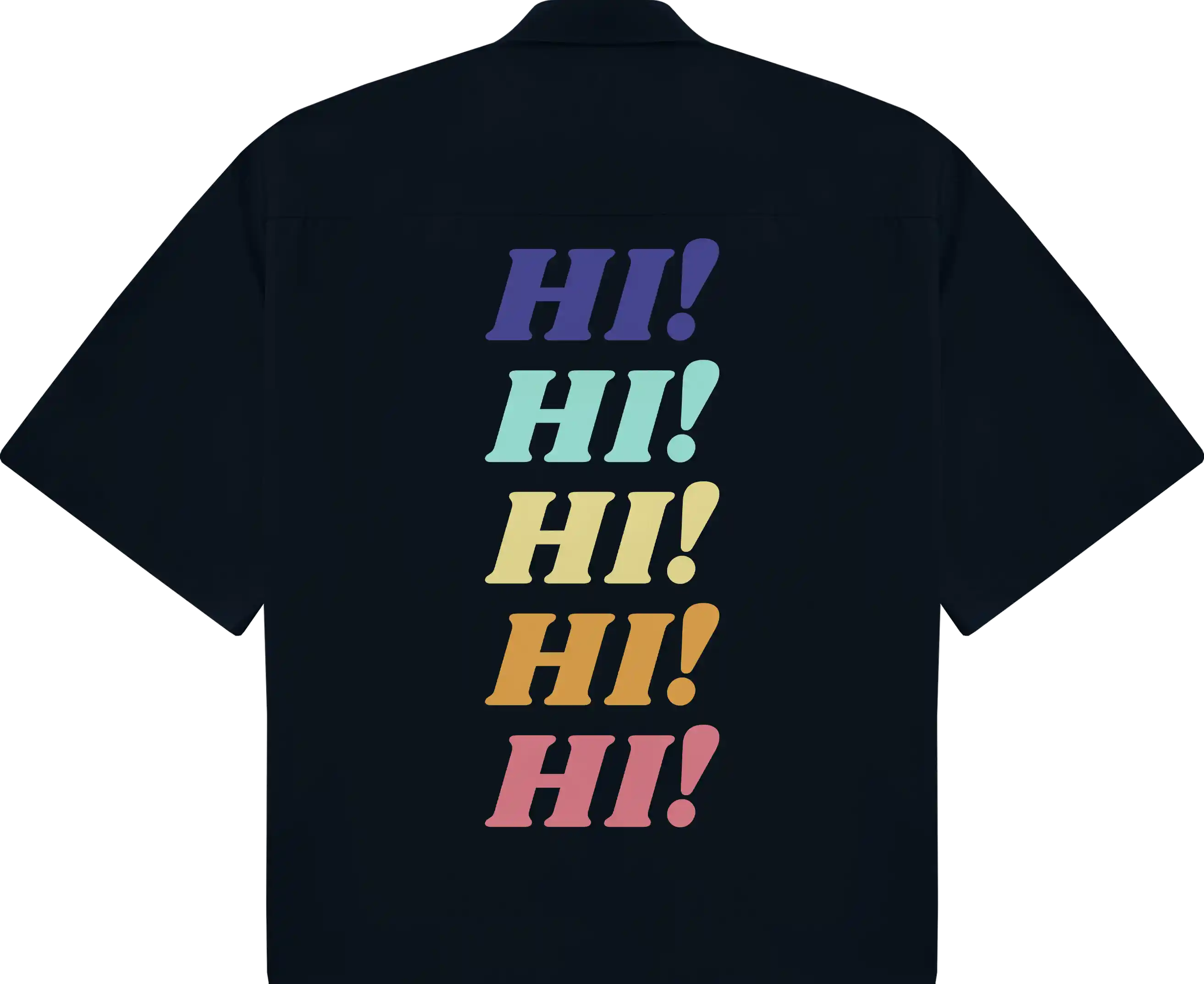 HI! Oversized Shirt
