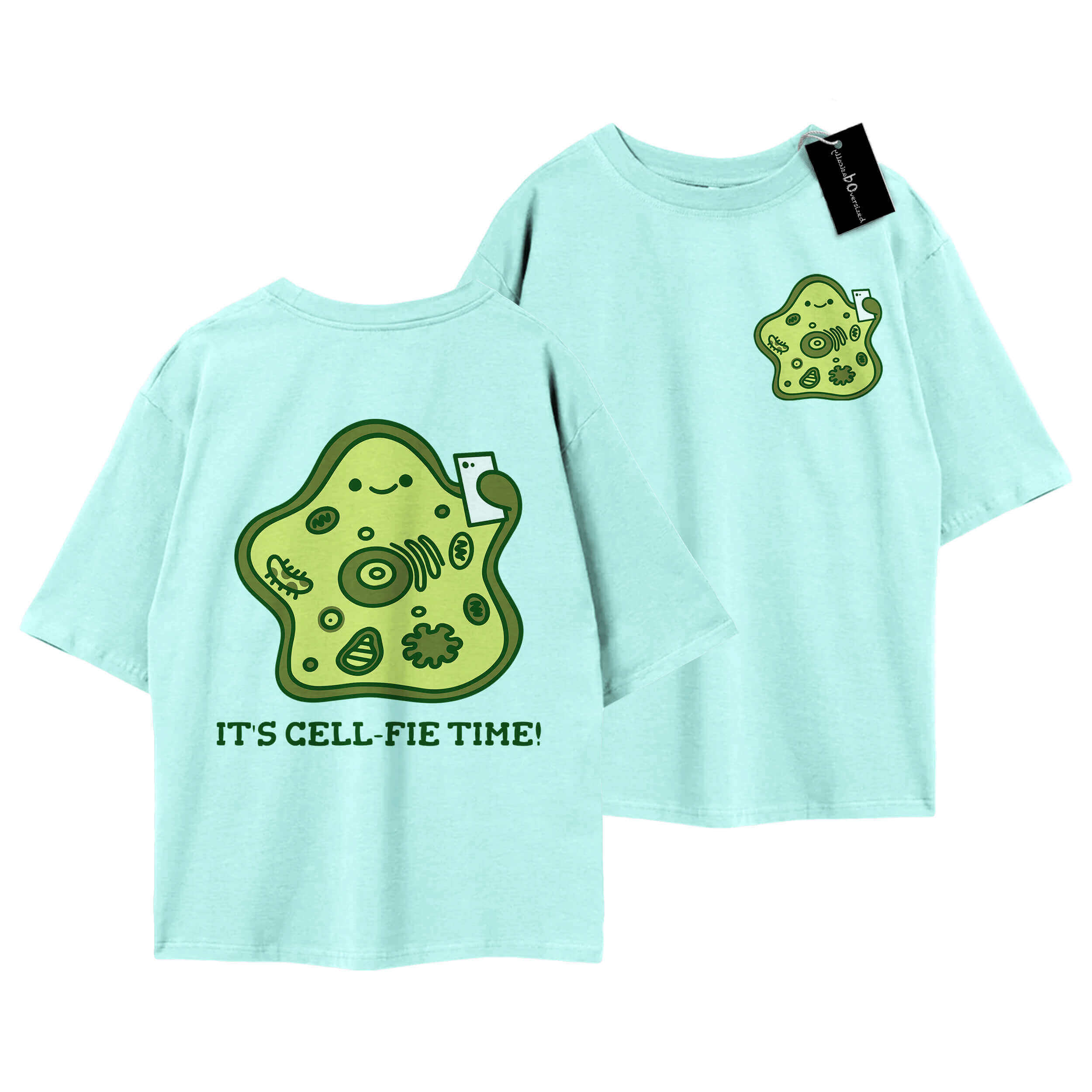 It's Cell-fie Time! Oversized T-Shirt