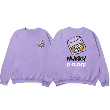 Whisky O'Clock Oversized Sweatshirt