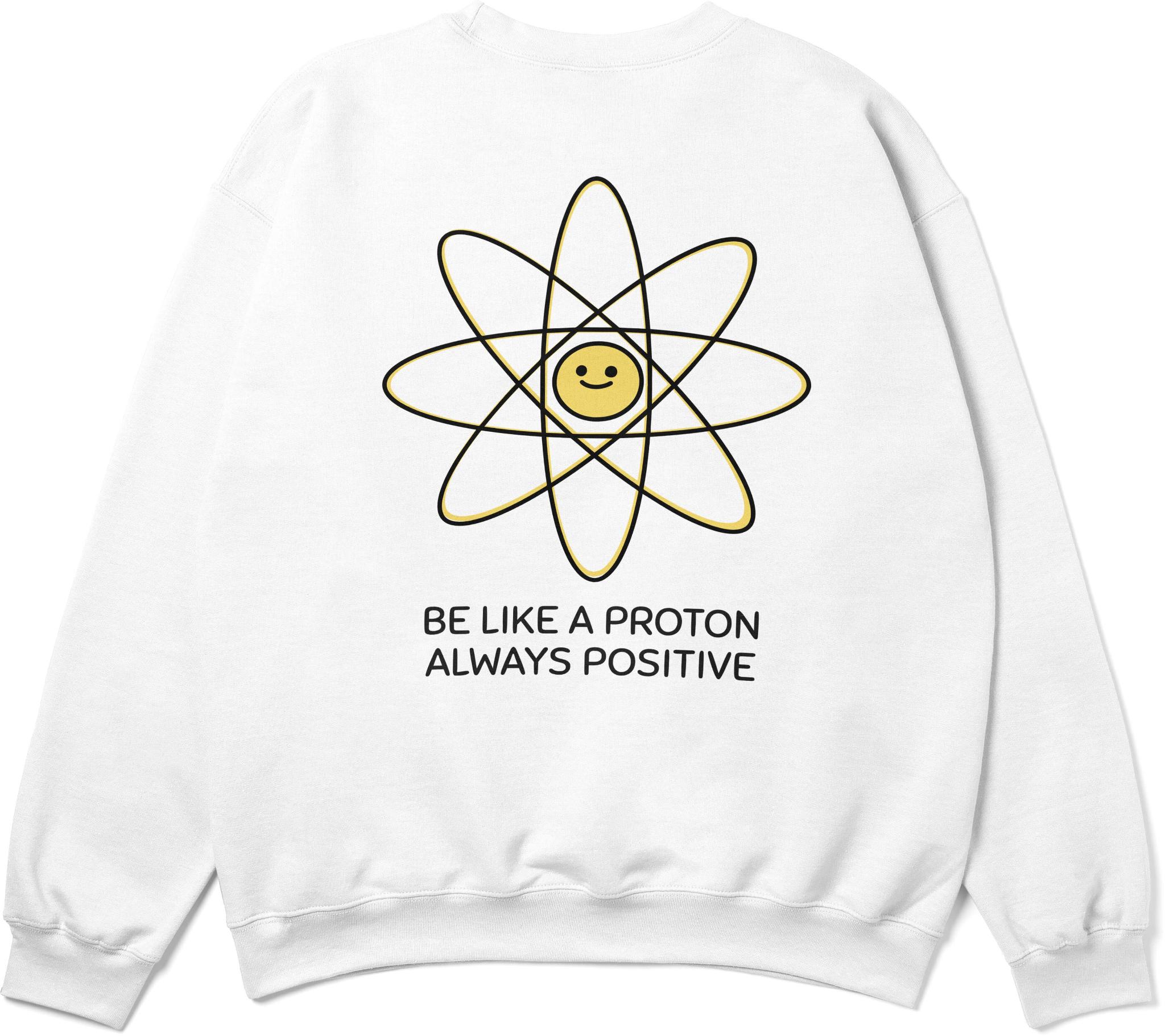 Be Like a Proton Oversized Sweatshirt