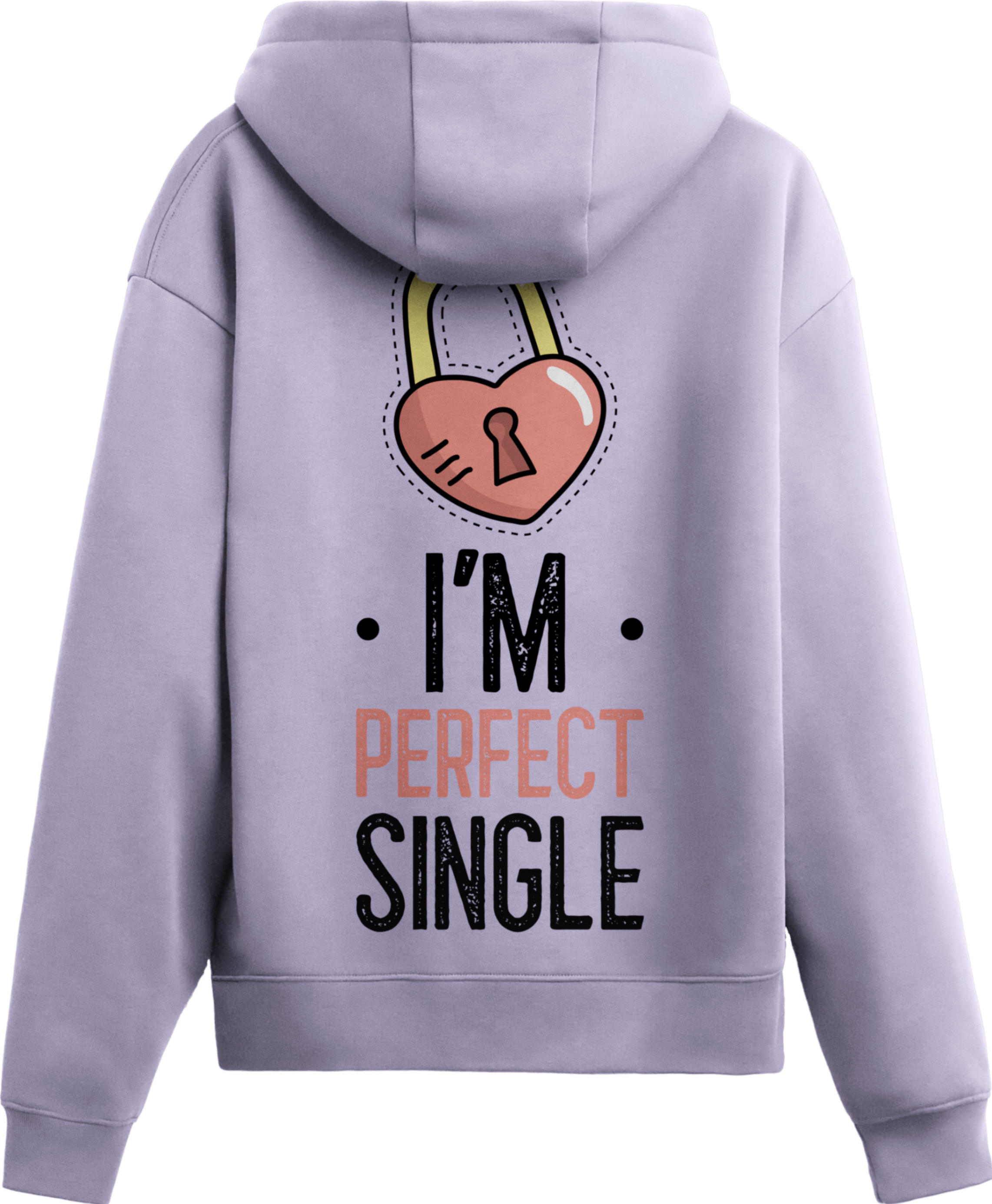 I'm Perfect Single Oversized Hoodie