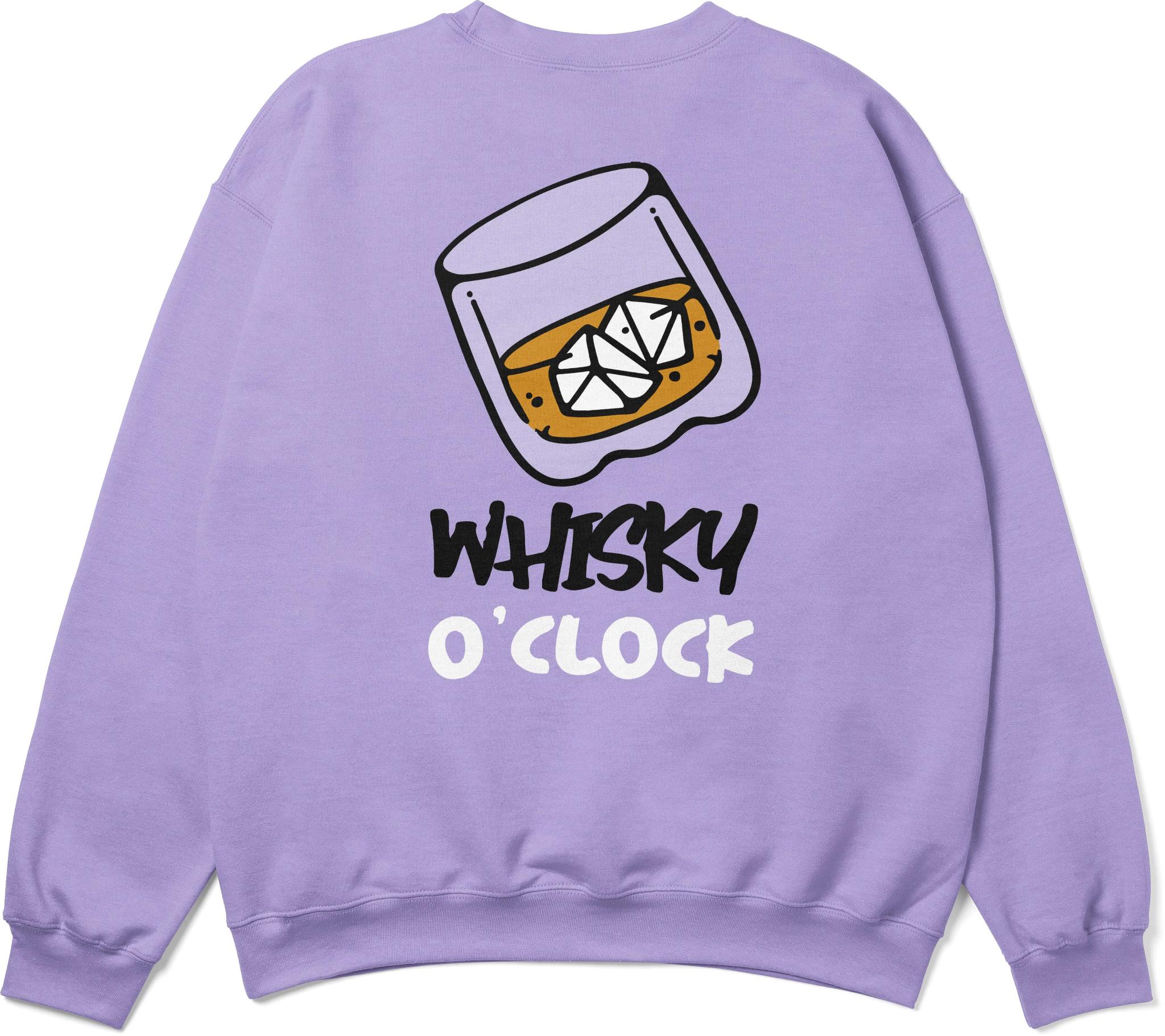 Whisky O'Clock Oversized Sweatshirt