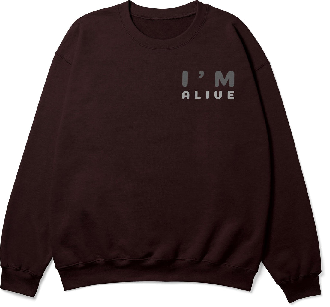 I'm Alive Oversized Sweatshirt