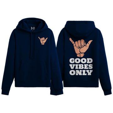 Good Vibes Only Oversized Hoodie