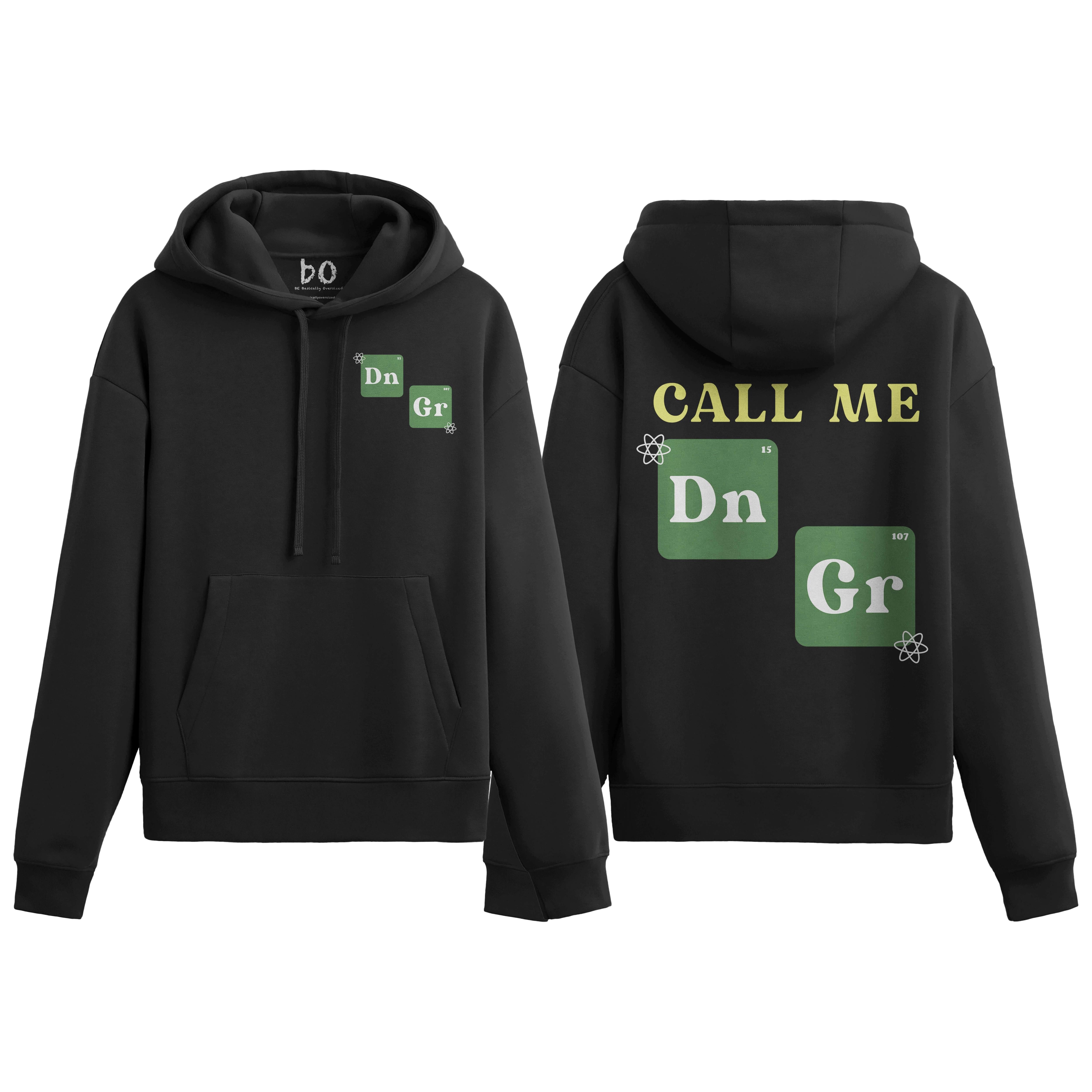 Call Me DnGr Oversized Hoodie