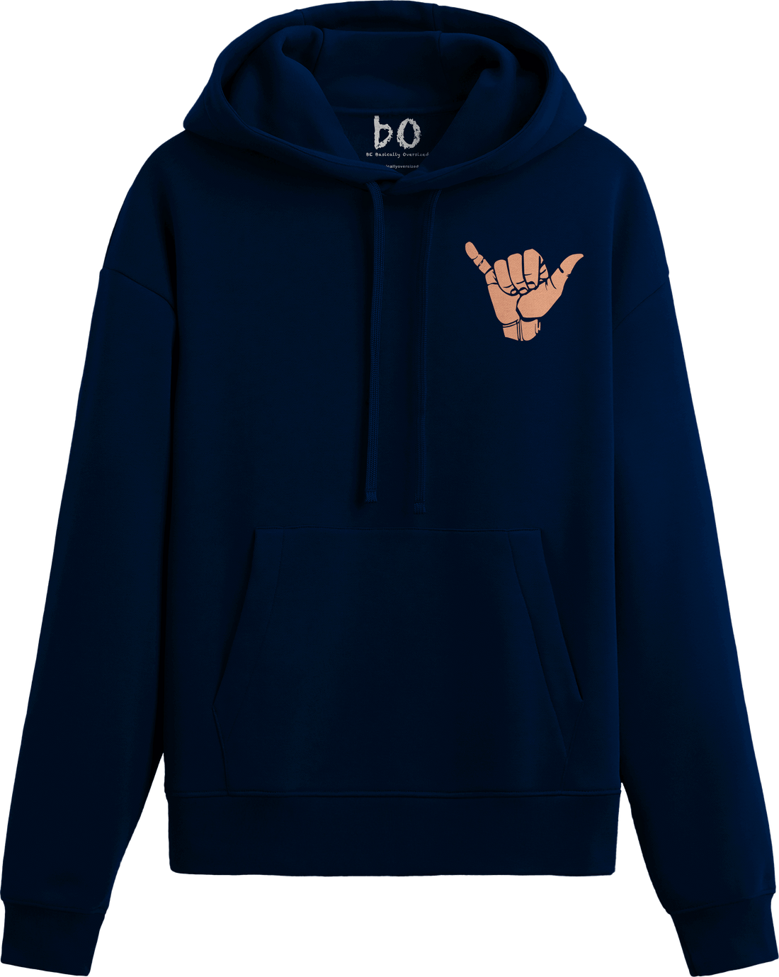 Good Vibes Only Oversized Hoodie